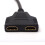 Dual HDMI Output Splitter Cable High Definition Multimedia Interface Splitter Compact Design Versatile Use Efficient Charging 7