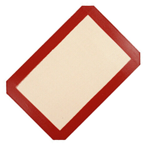 Anti-aanbak Macaron Design bakpad Efficiënte ovenveilige-Rood