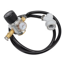 0-90psi Co2 Regulator, Ideal For Homebrew Beer Applications, Portable Size For On-the-go Brewing Adventures