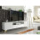 TV Unit 200cm Tide Crest - White & Gold 9