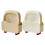 Set of 8 Family Size Bone Dish Set PP Texture Removable Base-b 2