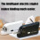 Handheld Electric Stapler 20 Sheet Capacity USB/Battery-White 6