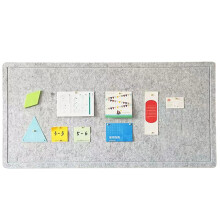 Felt Bulletin Board User Friendly Fabric-Silver grey 60 120