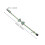 Collier Chat Vert 1 Tissu Doux Chic Confortable 2
