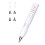ABS Beads Pen Set 4 Attachments Silents Operations-White 1