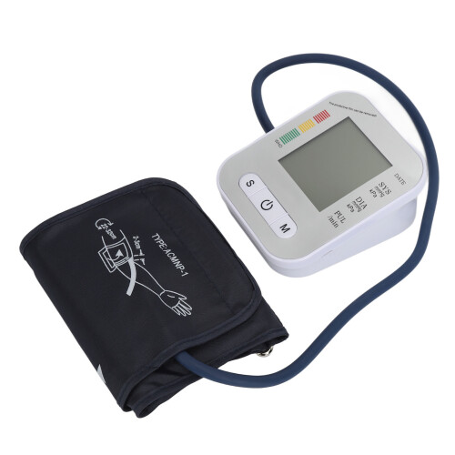 Upper Arm Automatic BP Monitor 4xAAA Silver