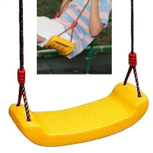 Children's Arc-Shaped Plastic Tree Swing, 150kg Capacity, Indoor/Outdoor