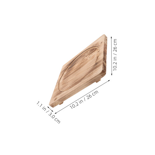 Wood Trivet Para - Alfombrilla Ignífuga 26 Cm 2