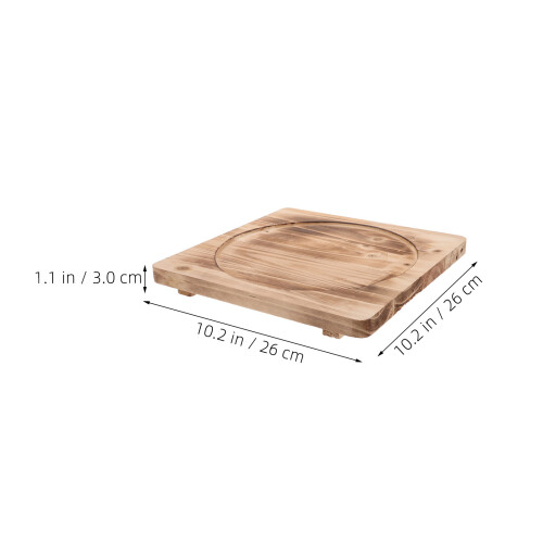 Wood Trivet Para - Alfombrilla Ignífuga 26 Cm 1