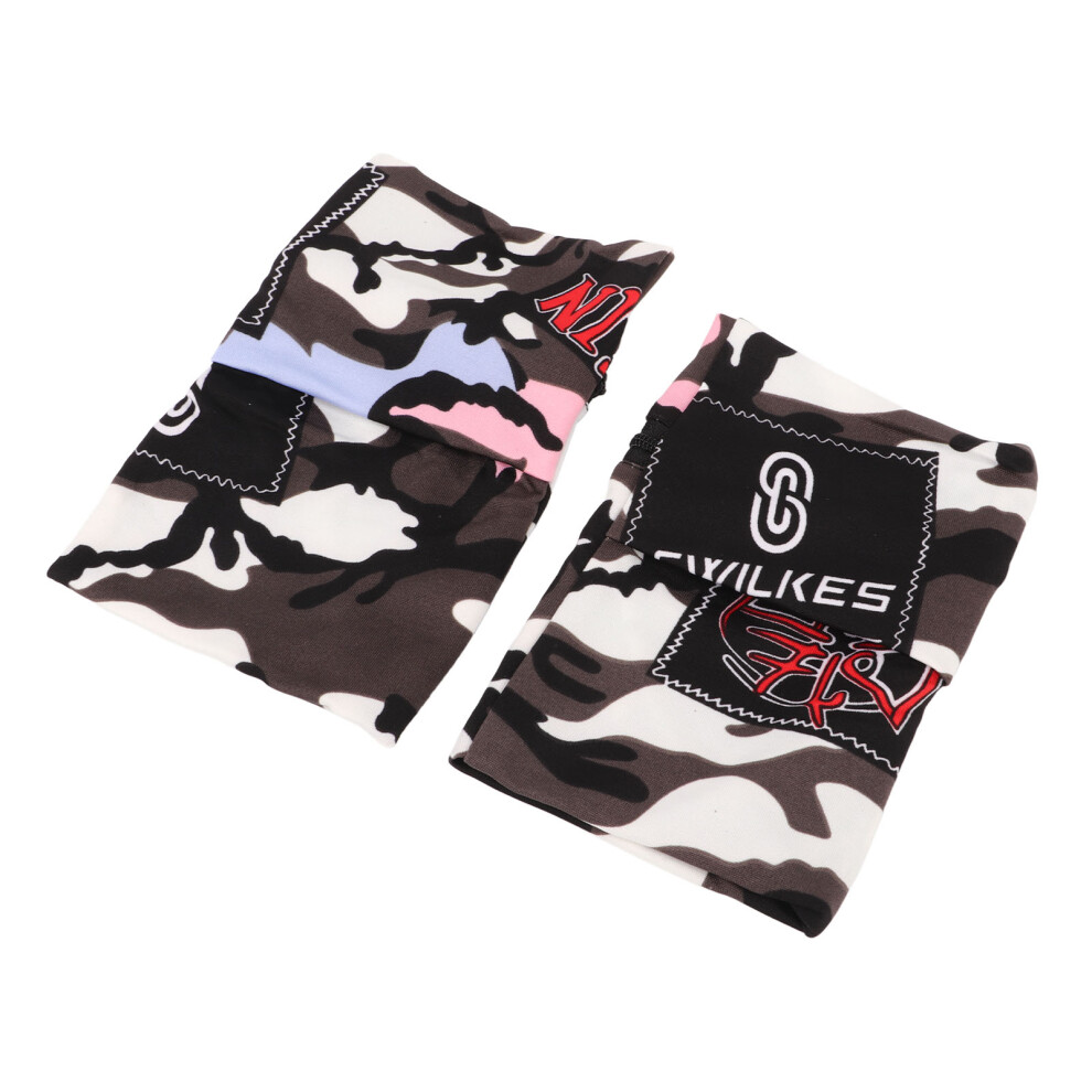 2 Pcs Phone Armband Holder Sleeve For Running Jogging Sport Exercise Black/White 3471372066685