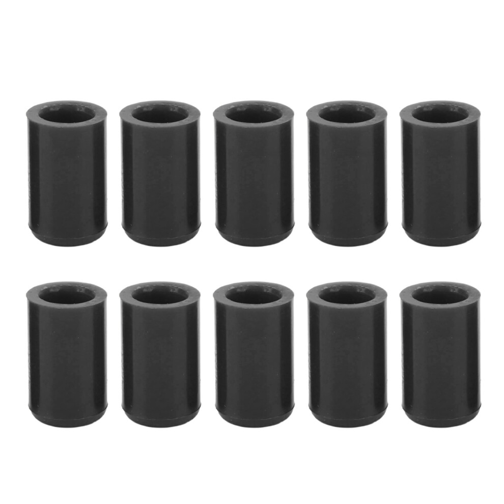 10Pcs Silicone 12Mm Auto Intake Vacuum Hose Cover Blanking Caps Black 8731372065589