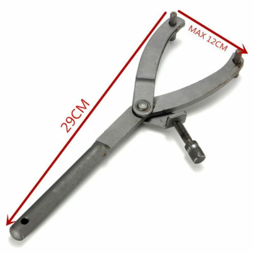 Fine Workmanship Adjustable Wrench, Compact 29Cm Spanner For Regular Use, Includes All Necessary Functions In The Scope Of Delivery 1