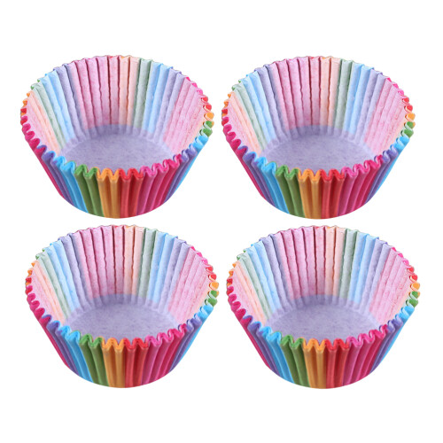 200 Unidades De Forros Resistentes Calor Para Cupcakes