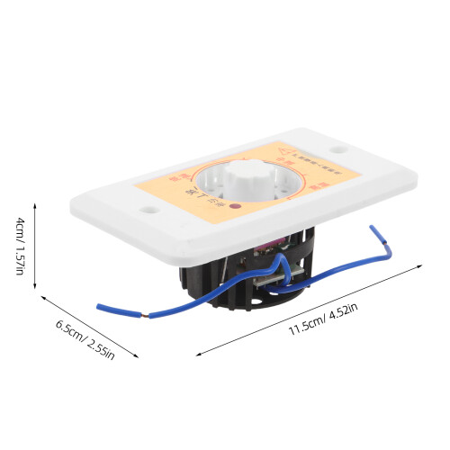 Thermostat Mural Ventilateur De En Plastique 1