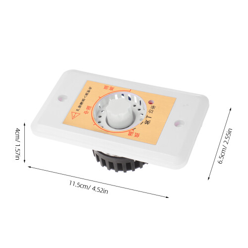Thermostat Mural Ventilateur De En Plastique 2