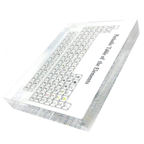 Acryl-Periodensystem-Display mit 85 Elementen im 2