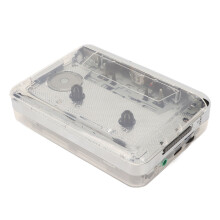 Retro-Kassetten-zu-MP3-Konverter Stereo USB Transparentes Gehäuse Modell TON010