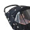 Windproof Waterproof Stroller Cover with Cute Bear Pattern, Black 1