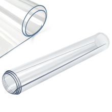 Durable PVC Material Tablecloth Protective Cover, Transparent Mat with 2.0mm Thickness for Heavy-Duty Use, Waterproof and Heat Resistant for All