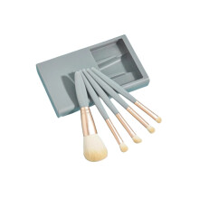 Glamour für unterwegs, hochwertige Make-up-Pinsel aus hochwertigem Material, einfach zu halten und zu verwenden, mit integriertem Kosmetikspiegel