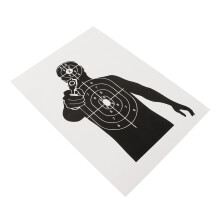 10 Stück Schießziele Papier Bogenschießziele 45x32cm für Bogenschießen