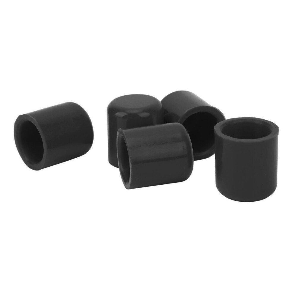 5 Pcs Silicone Vacuum Hose End Plugs For Car Intake 25Mm Inner Diameter Black 9431372073780