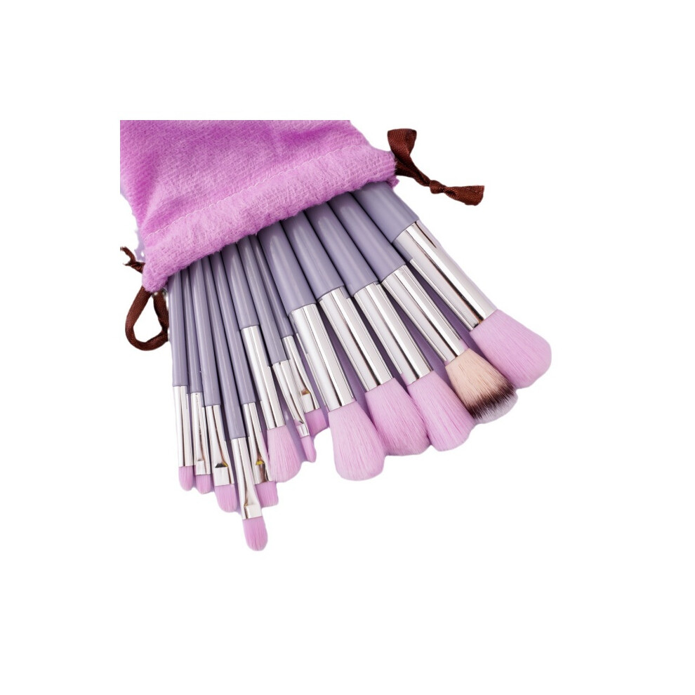 13pc Eye Shadow Brushes Set, Synthetic Fibre With Soft Bristles, Ergonomic Handle For Precise Makeup Application, Suitable For Travel