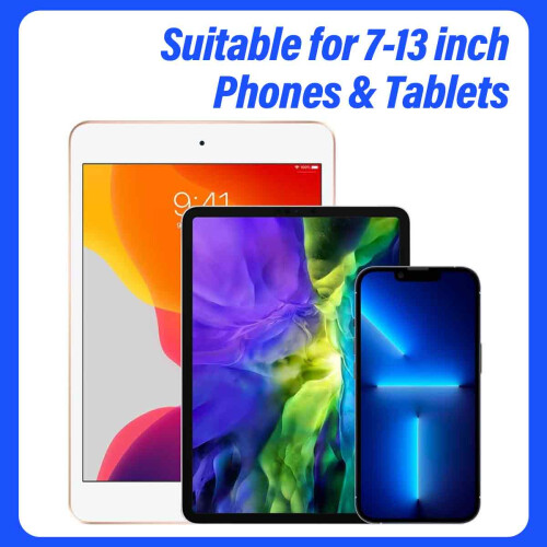 Βάση Tablet Universal, Σφιγκτήρας Βαρέως Τύπου, Περιστρεφόμενη 360 μοίρες για Ασφαλές 1