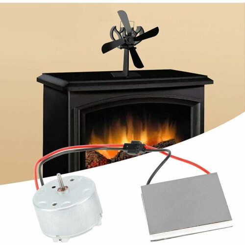 Easy Installation Fireplace Fan, Premium Aluminum For Durable Use, Convenient Performance Ensuring Efficiency And Reliability 2