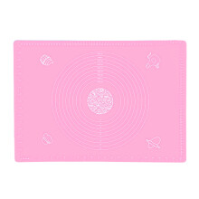 Dough Rolling Mat, Non-Slip Non-Stick Surface For Multi-Purpose Use, Heat Resistant Easy Clean Countertop Protector, Reusable Baking Mat Food Grade