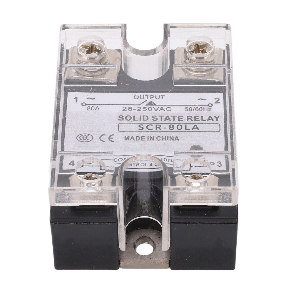 80A Solid State Relay Module 4-20Ma Insulated 28-250Vac 4661380950604