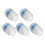 5Pcs Automatic Flashing LED Bass Lure Light Blue Diamond Shape 10