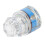5Pcs Automatic Flashing LED Bass Lure Light Blue Diamond Shape 4