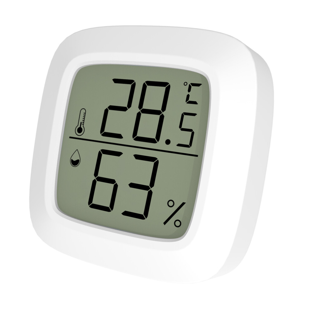 Mini Digital Thermo-Hygrometer - White, -10-60C, Compact 45Mm 8711380951395