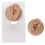 Ear Model Soft Silicone Clear Structure for Piercing Practice Dark Skin 10cm 10