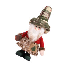 Figurines de noël en peluche, bonhomme de neige, renne,-aîné