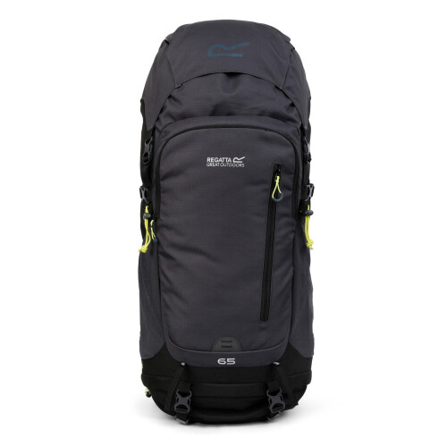 Regatta (One Size, Black/Seal Grey) Regatta Highton V2 65L Hiking Backpack