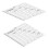 2Pz Righello Cucito Patchwork Trasparente Misurazione Precisa 4