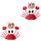 2St Hoed Rood Verstelbare Halloween Party Hoed 4