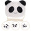 2St Draagbare Portemonnee Coin Bag Zwart Wit 3