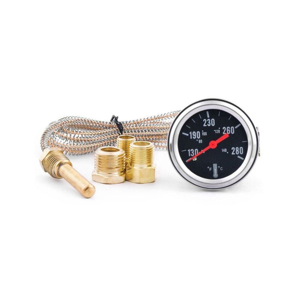 2Inch 52Mm Mechanical 12V Water Temp Gauge 50-140/130-280 Water Temperature Gauge Car Meter With Sensor 6032702216506