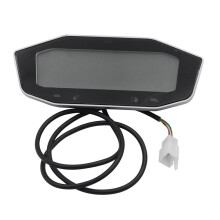 Für Citycoco Tachometer Batterieleistungsanzeige Tachometer Gang LED-Anzeige Meter 60V 72V für Citycoco Elektroroller