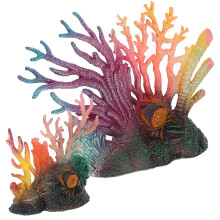 2 unidades de coral artificial para e enfeite subaquático