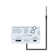 Tuya WiFi Temperature  Sensor 2.4G WiFi Temperature  Sensor   with 1M Temperature Probe