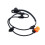 Front Left ABS Wheel Speed Sensor for   MDX 2003-2006   2005 V6 3.5L 57455-S3V-A11 Auto Accessories 6
