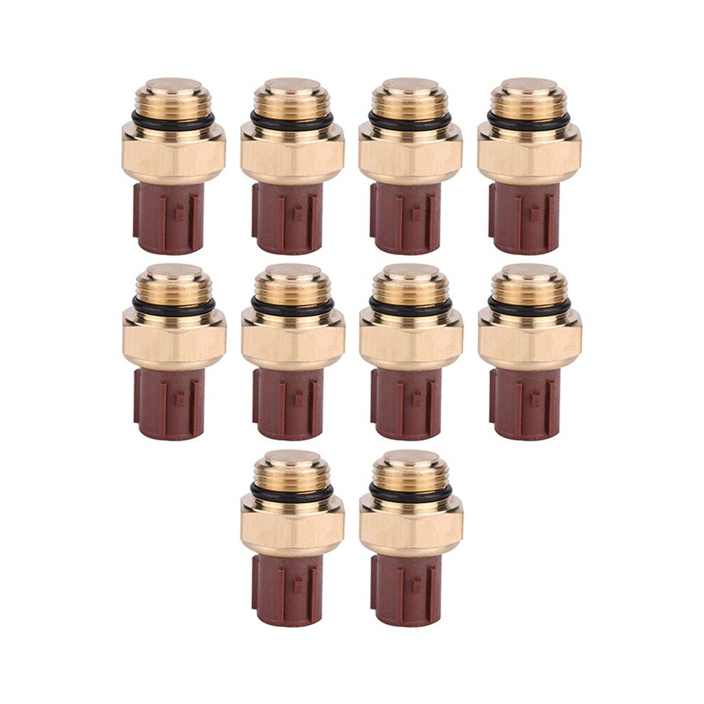 10Pcs Radiator Coolant Fan Water Temperature Sensor Replacement Car Accessories For 37760-P00-003 4713027709882