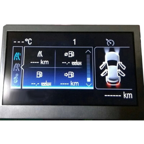 Car Dashboard Speedometer 4.2 Inch LCD Display Color Screen for  Focus Escape 2013-2016 150MPH Speedometer Cluster 2