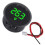 Car Voltage Gauge LED Digital Display Waterproof Voltmeter Round Panel Voltage Meter Volt Detector Tester 3