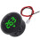 Car Voltage Gauge LED Digital Display Waterproof Voltmeter Round Panel Voltage Meter Volt Detector Tester 5