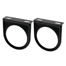 Support de Compteur Universel en Fer à Trou Unique de 52 mm pour Tableau de Bord de Voiture et Camion